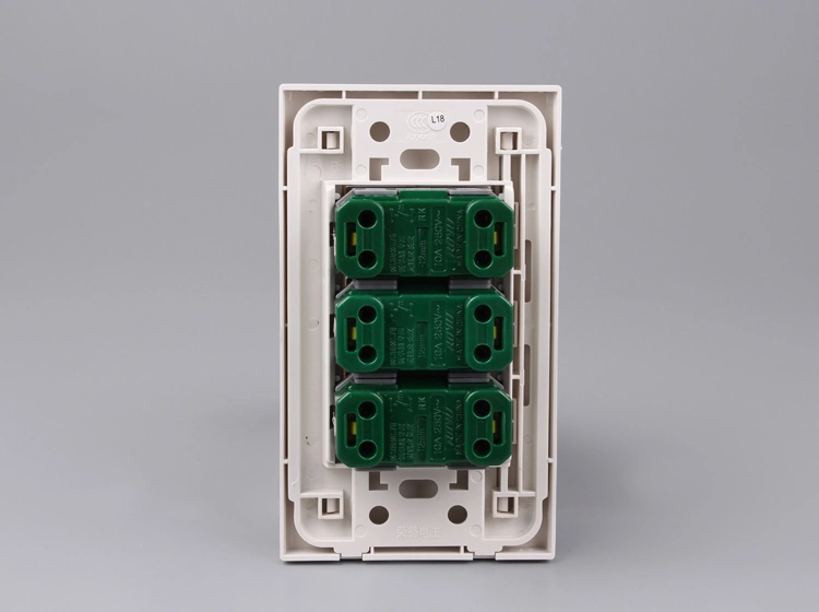 120 Type Module Type 3 Gang Electric Switch