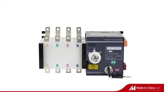 PC Class 100AMP 4p Automatic Transfer Switch for Generator and Solar System