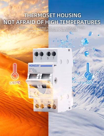 DIN Rail Mount Modular Module Isolating Switch Modular Changeover Switch on off on Sft