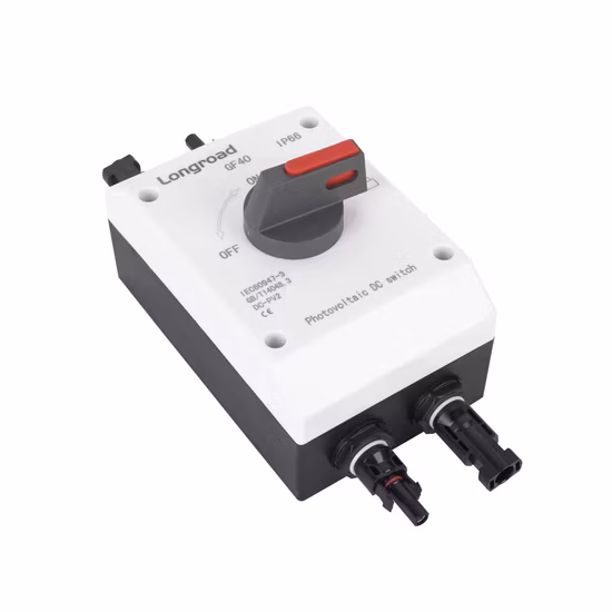 Solar Photovoltaic DC Switch Disconnector 2p/4p1000VDC 32A IP66 TUV Certification